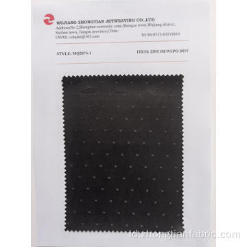 100% Polyester 230T Dewspo Dot Lining